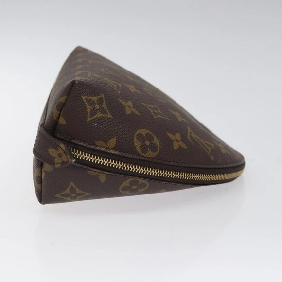 LOUIS VUITTON Monogram Trousse Demi Ronde Cosmetic Pouch - Picture 3 of 15